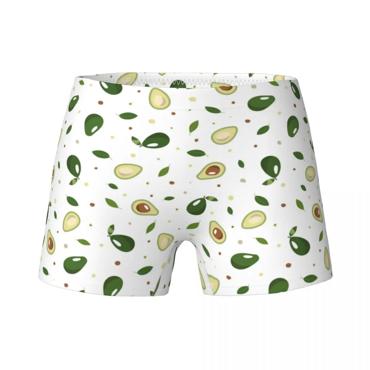 

Avocado Summer Fruit Children's Girl Underwear Kids Pretty Boxers Briefs Soft Cotton Teenagers Panties Underpants Size 4T-15T