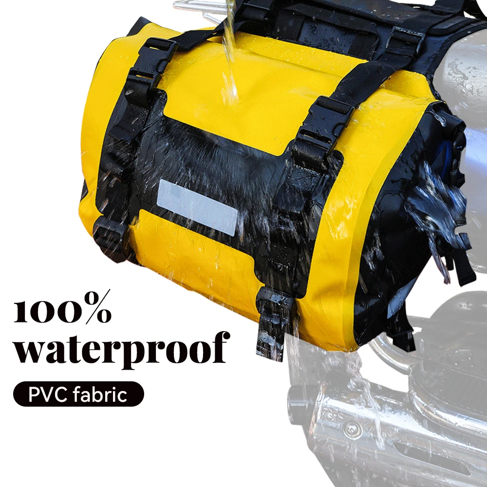 

2 Pcs Universal Fit Motorcycle Saddle Bags Side Storage Pannier Bag Fork Travel Luggage Motorbike Bag 60L Waterproof