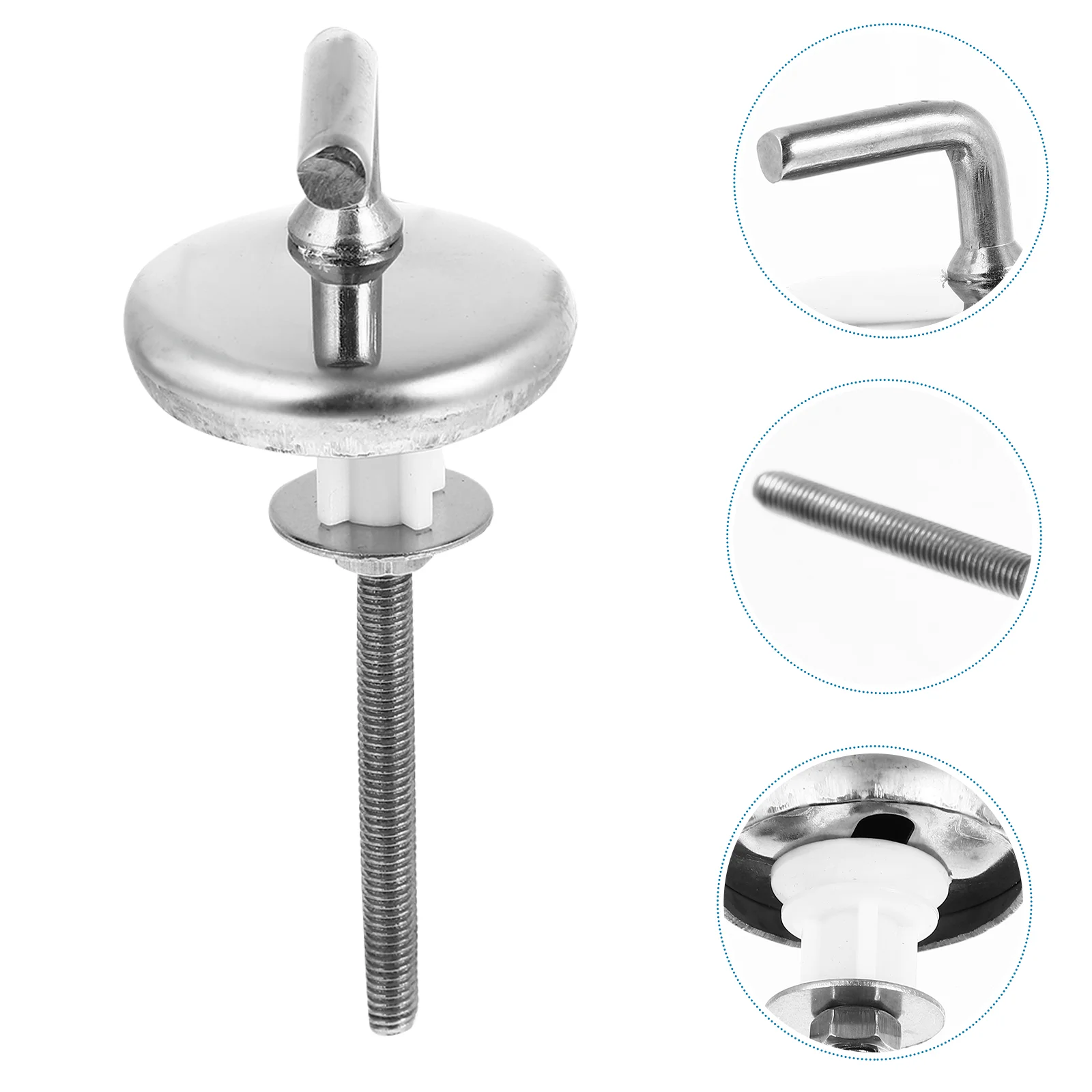 

Toilet Screws Hinge Bolt Screw Mount Home Replacement Universal Hinges Partsfixing Fixed Bolts Lid Lids