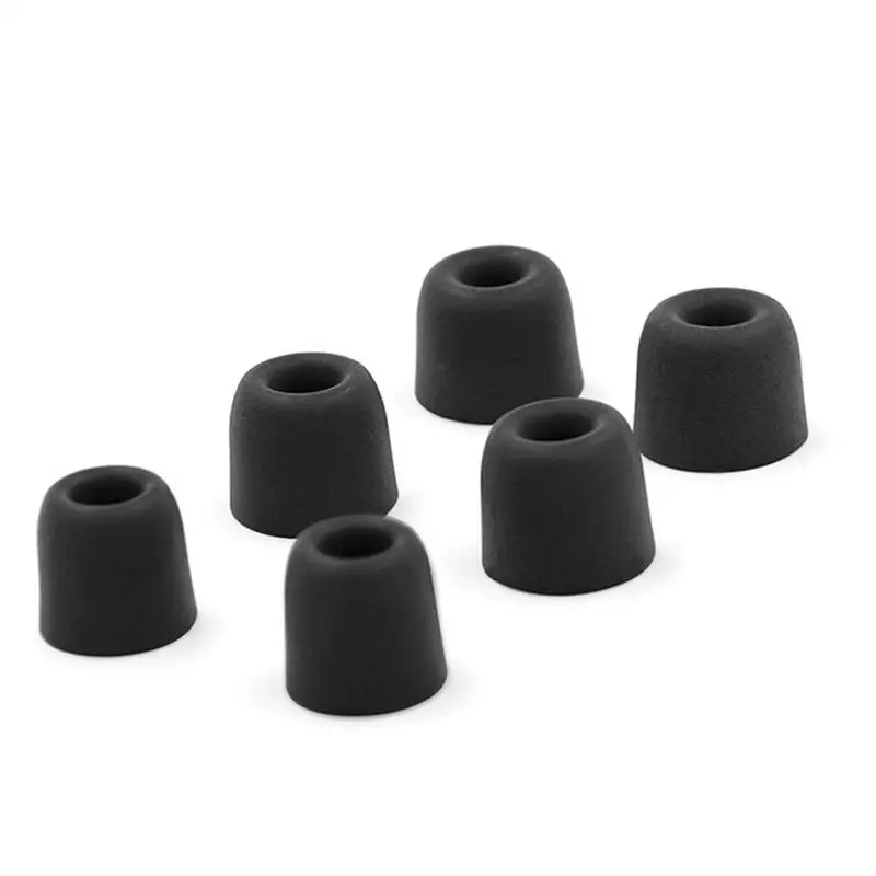 

3 пары, силиконовые наушники