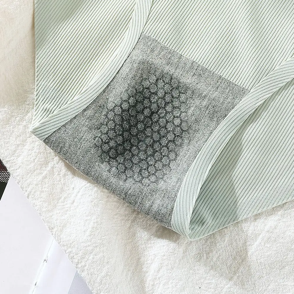 Женские трусики с буквенным принтом графеновые хлопковые промежностью из