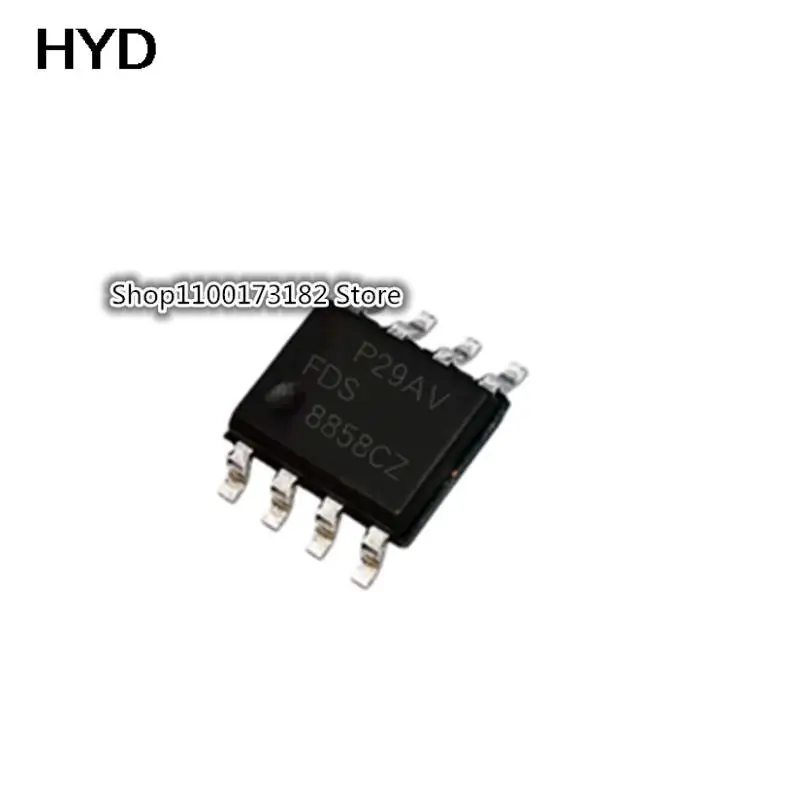 

10PCS 8858CZ FDS8858CZ patch SOP to eight new power management chip MOS tube N/P - CH 30 v