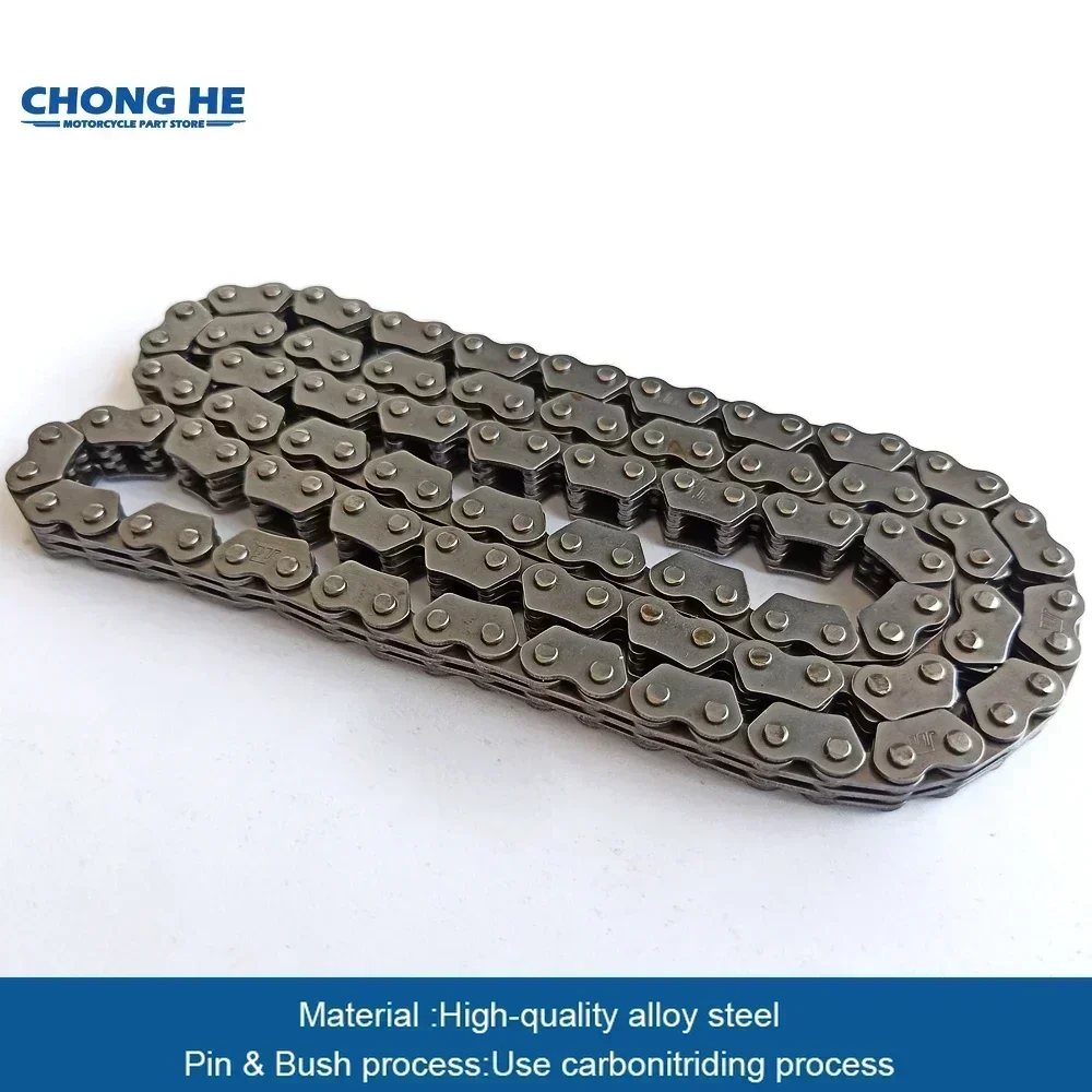 Цепь ГРМ двигателя мотоцикла 3x4 3*4 112L Link 945-90851-12 для YAMAHA FZ250 Fazer 1985 FZX250 ZEAL 91-92 FZ FZX 250