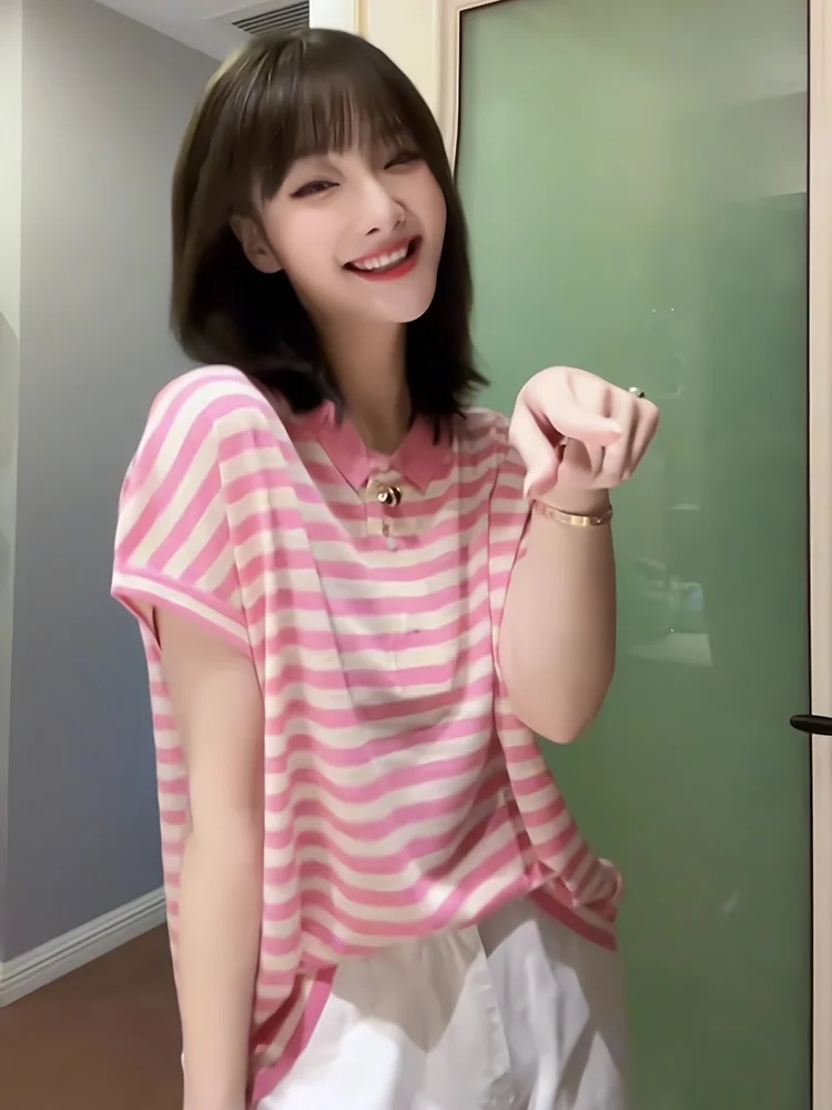 Оригинальные европейские товары 2024 летняя новая свободная повседневная