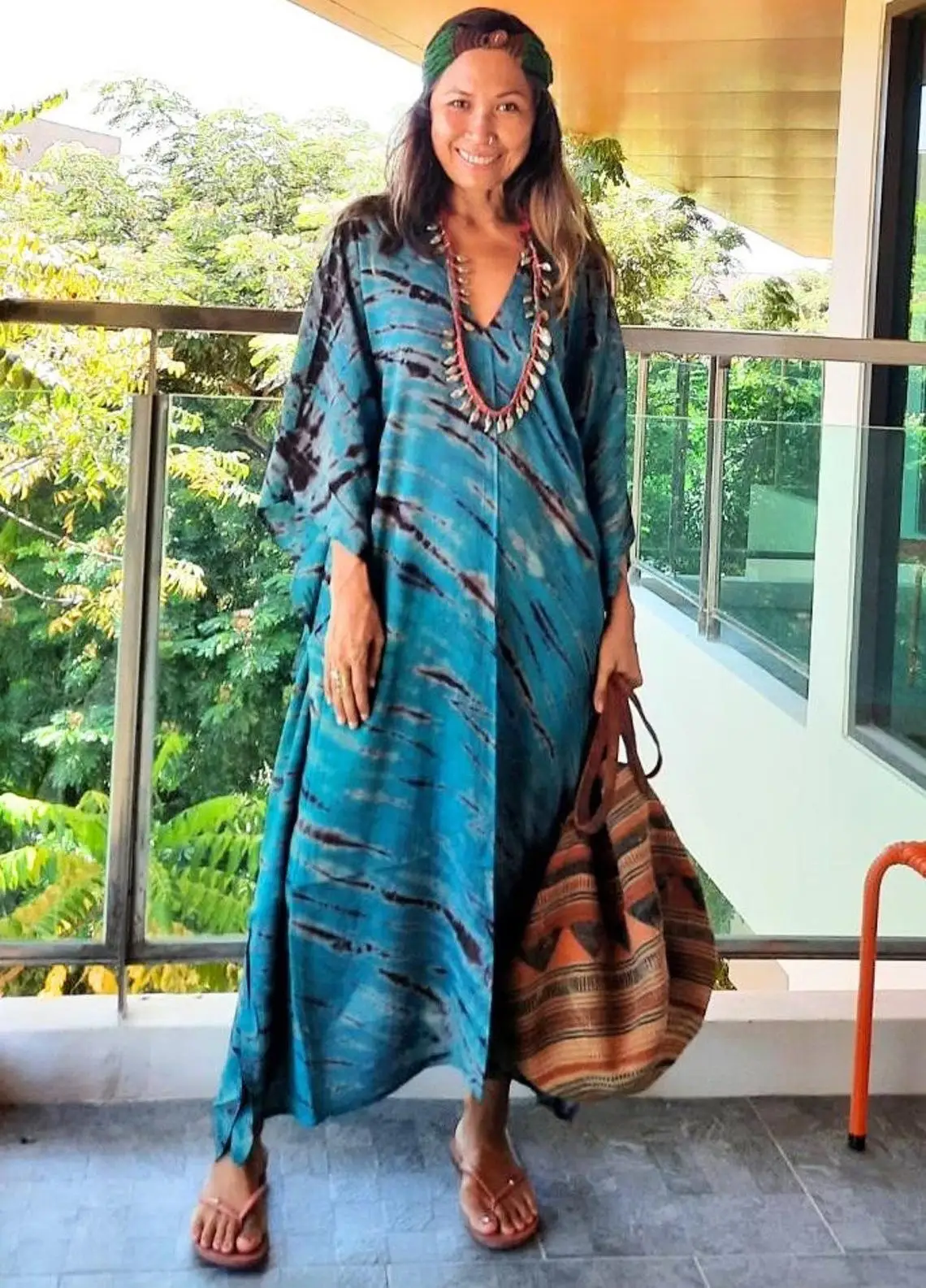 Рисунок 5 - 2022 накидка на бикини с принтом в стиле бохо