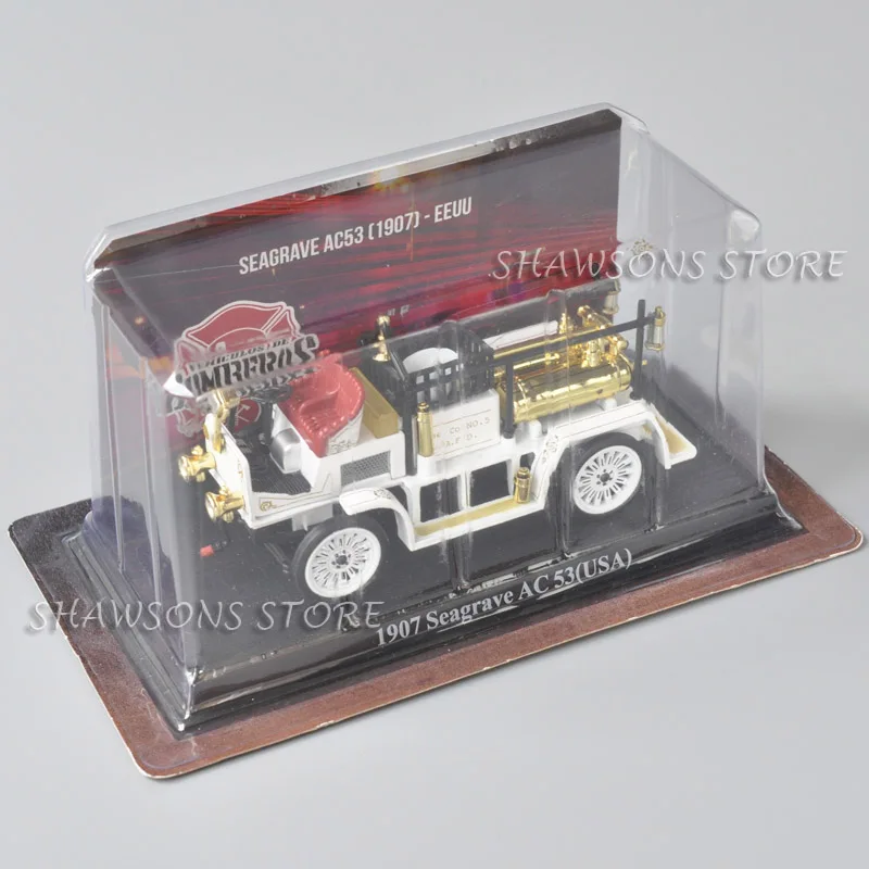 Отлитый под давлением масштаб 1:43 Игрушечная модель Amer 1907 Seagrave AC 53 USA Pumper Fire Engine Truck