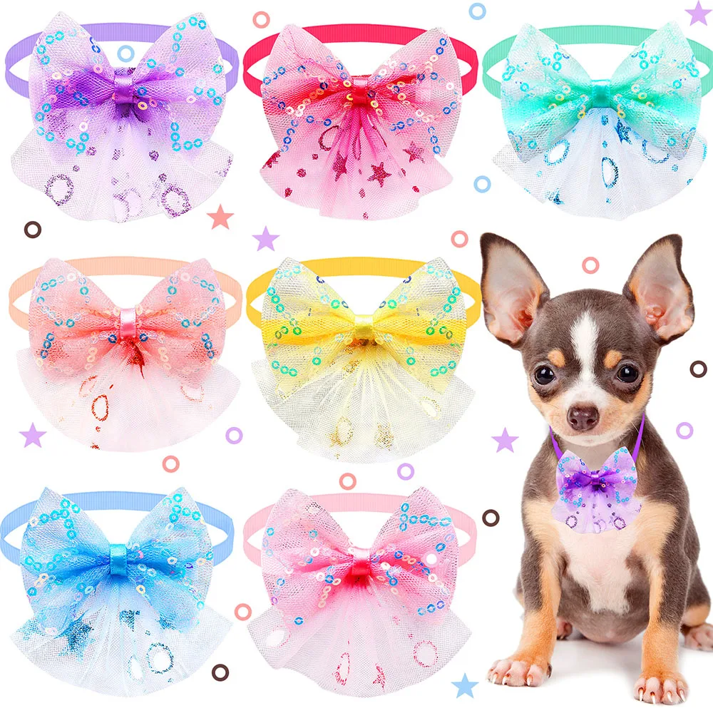 

Tie Bows Bulk For Pets Cat Grooming Collar Lace Dogs Accessories Fashion Dog Bow Dog Bowties Small Dogs Small For Dogs