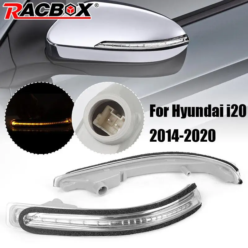 Автомобильный светодиодный светильник для бокового зеркала Hyundai i20 2014-2020