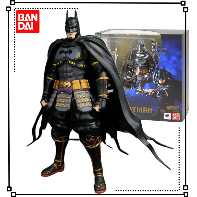 

Bandai SHF Batman Ninja Anime Figure Ninja Samurai Action Figure 1/12 Soldiers Model Collectibles Display Gifts Toys for Boys
