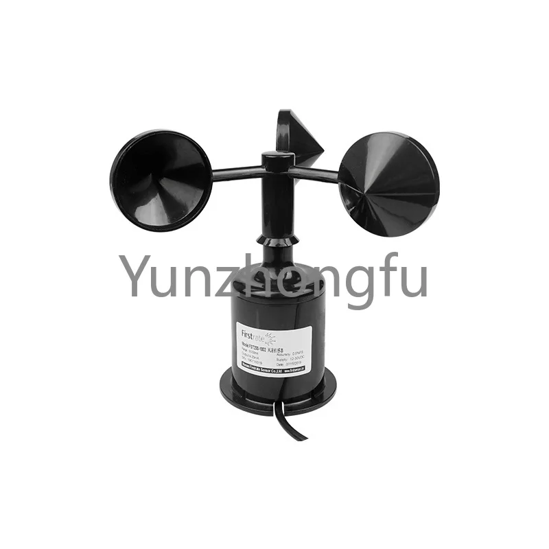 Wind Speed Wind Transducer 4-20ma Three-cup Instrument Duct Type Anemometer
