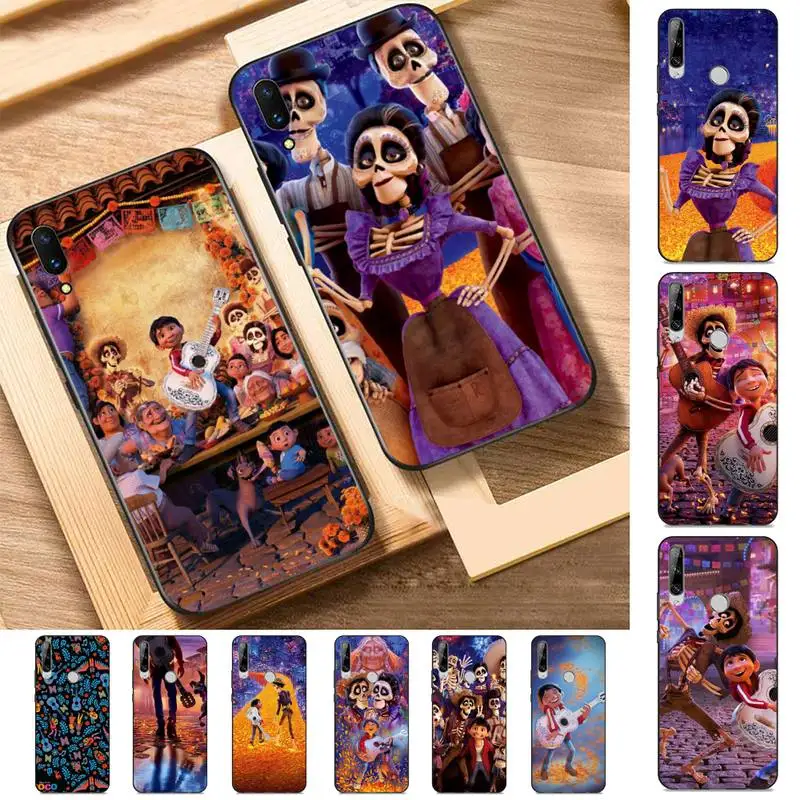 

Disney Coco Phone Case for Huawei Y 6 9 7 5 8s prime 2019 2018 enjoy 7 plus