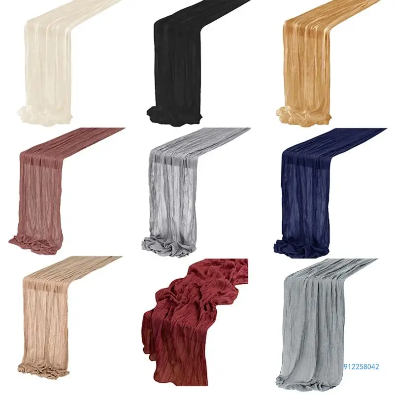 Для очень длинной мятой дорожки для стола в стиле бохо дня рождения вечеринки