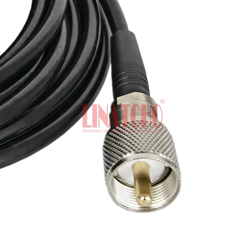 PL259 Car Antenna K-115M Strong Magnetic Base Magnet 4 Meters RG58U Cable Can be Freely Changed