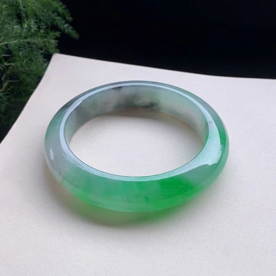 

zheru Jewelry Natural Burma Jade 54mm-62mm bracelet Exquisite Princess bracelet send girlfriend send mom