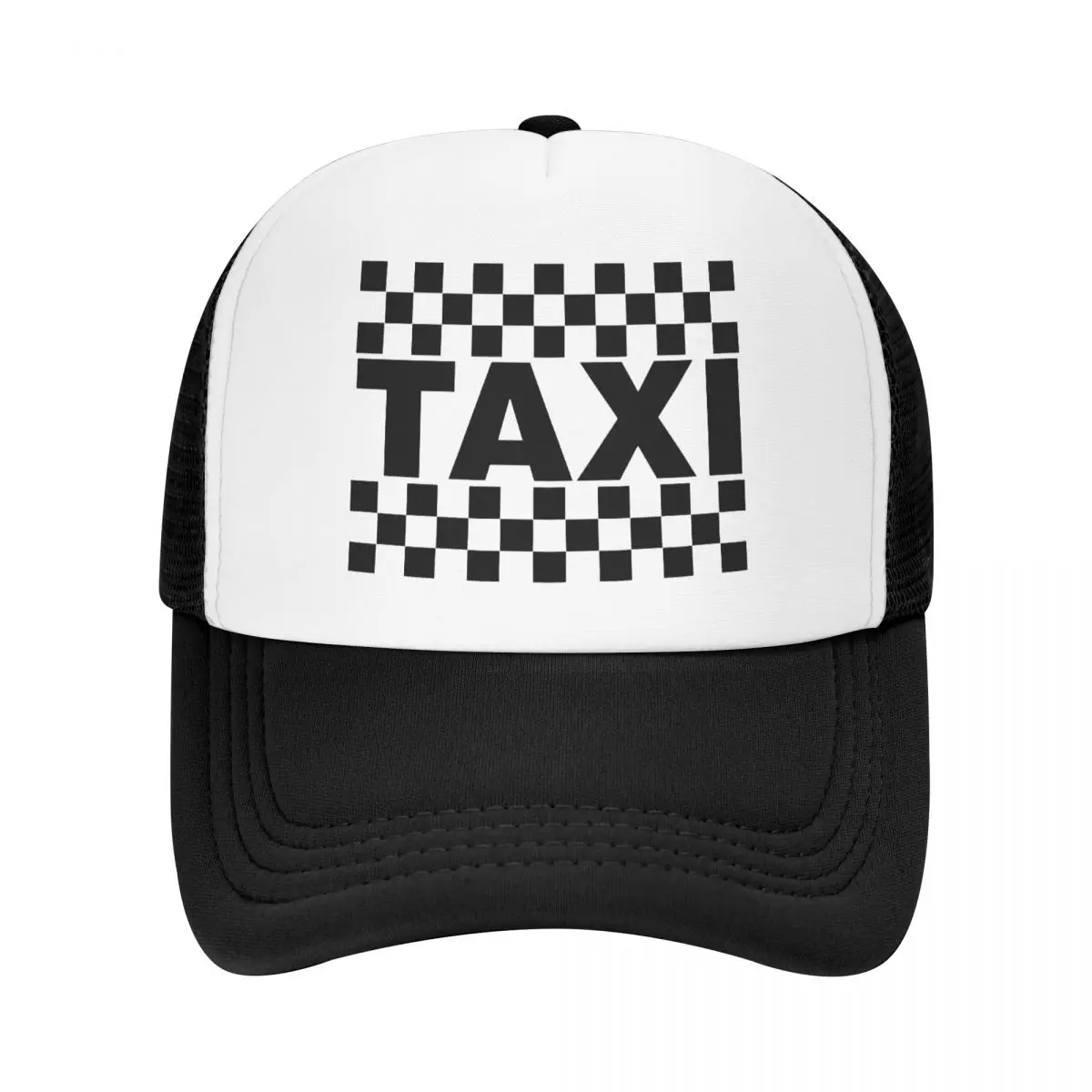 Punk Unisex Taxi Driver Trucker Hat Adult Adjustable Baseball Cap for Men Women Outdoor Snapback Caps Summer Hats