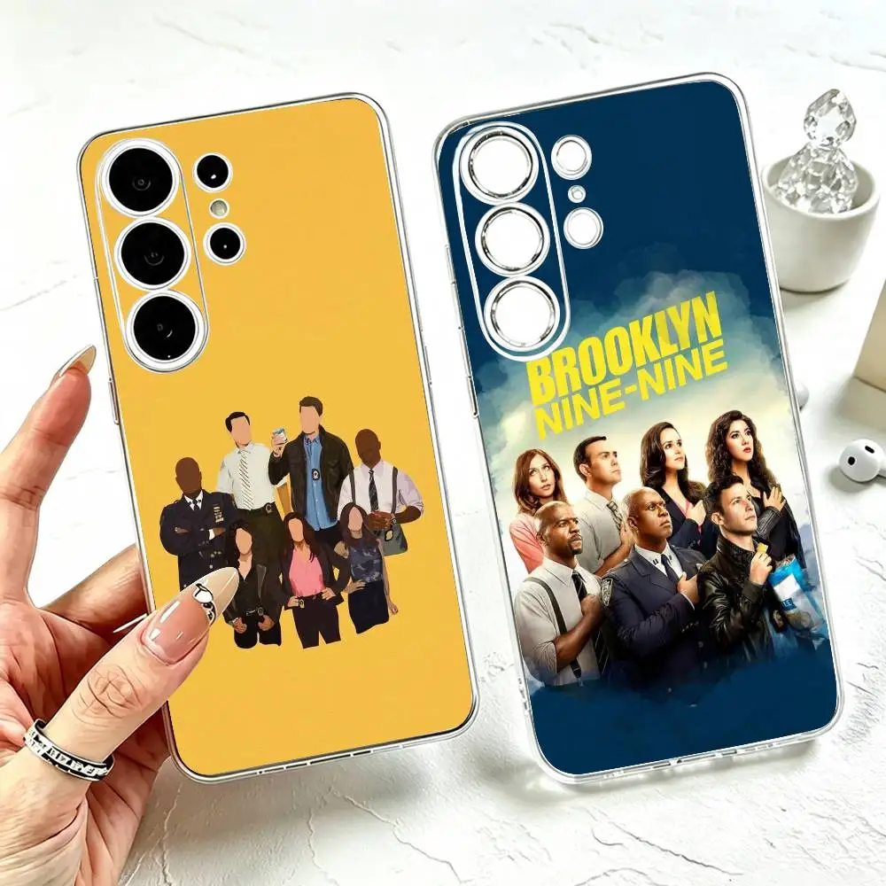 Фото Чехол для телефона B-Brooklyn-n Nine-Nine-e 99, прозрачный силиконовый мягкий чехол для Samsung S25, S24, S21, S22, S23, S30, Ultra, S20, Plus, Fe №1