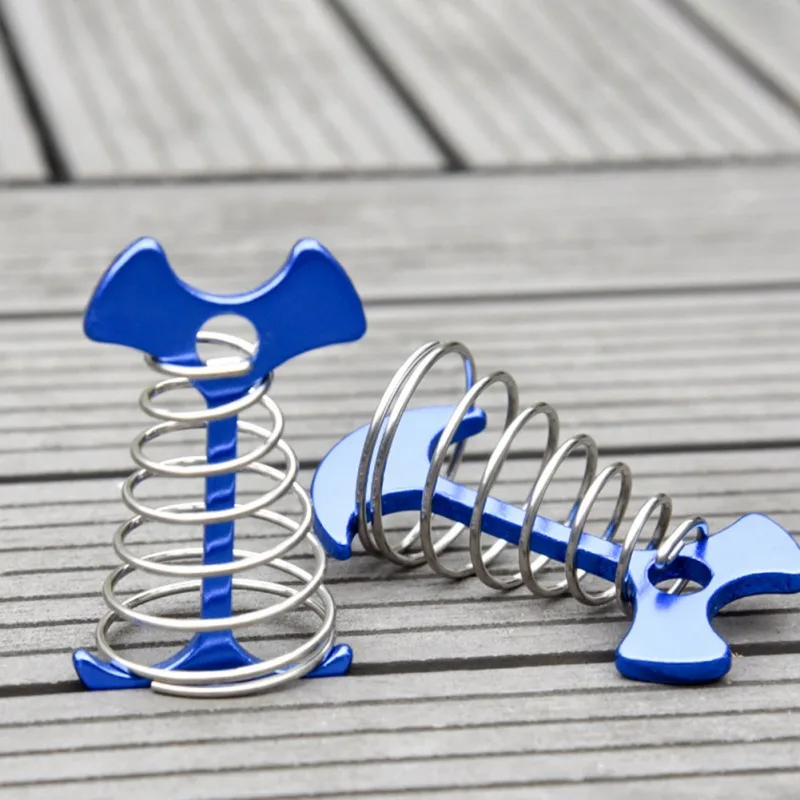 

Tent Pegs Rope Buckle Adjustable Plank Floor Spring Fishbone Anchor Awning Deck Stakes Fixed Nails Camping Tent Hooks