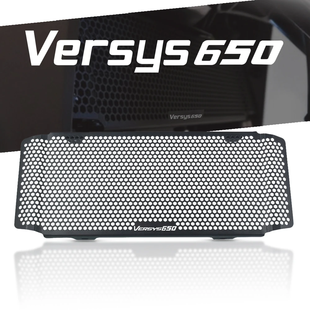 

Motorcycle VERSYS 650 Radiator Grille Guard Cover For Kawasaki VERSYS 650 VERSYS650 2015 2016 2017 2018 Accessories