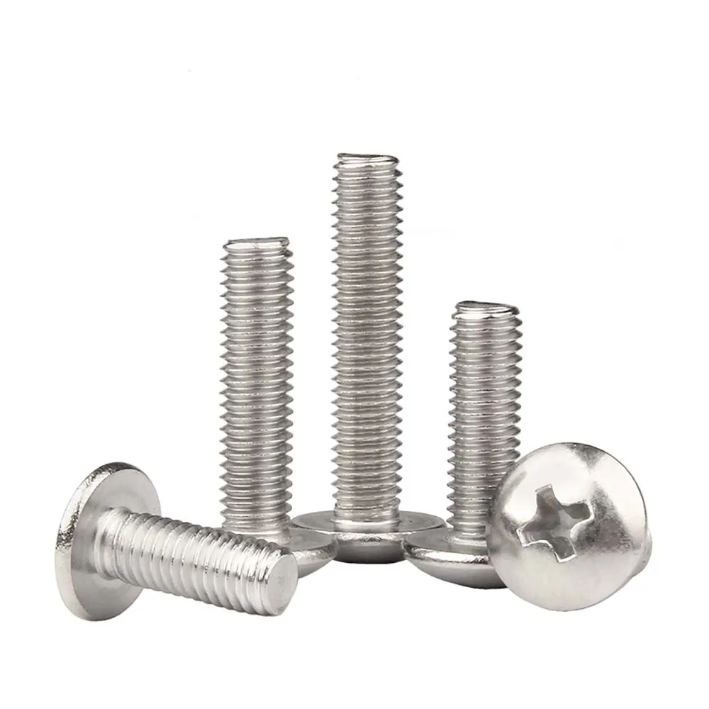 20/50 шт. полукруглая головка м3 М4 М5 М6 крестовые винты с большой круглой головкой