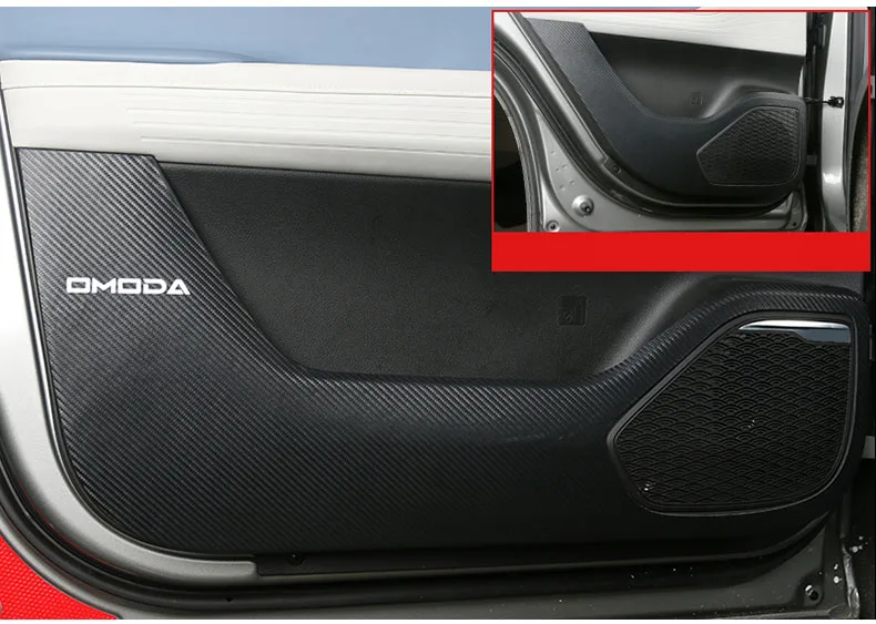 

Для OMODA C5 2023, аксессуары для украшения салона автомобиля fownix fx, защитный коврик для двери, грязеотталкивающая накладка