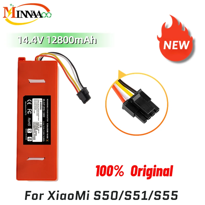 

14.4V Replacement Battery for Xiaomi Mijia 2051-4S1P-MM Vacuum Cleaner Sweeping Mopping Robot
