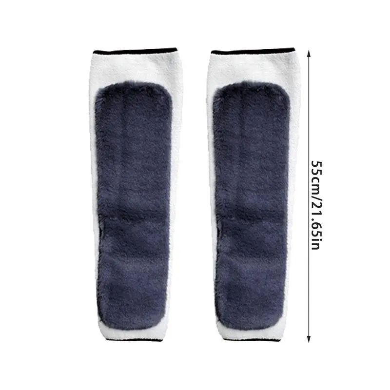 Winter Thicken Cashmere Knee Pad Thermal Knee Warmers Self Heating Support Knee Pads Pain Relief Long Knee Protector images - 6