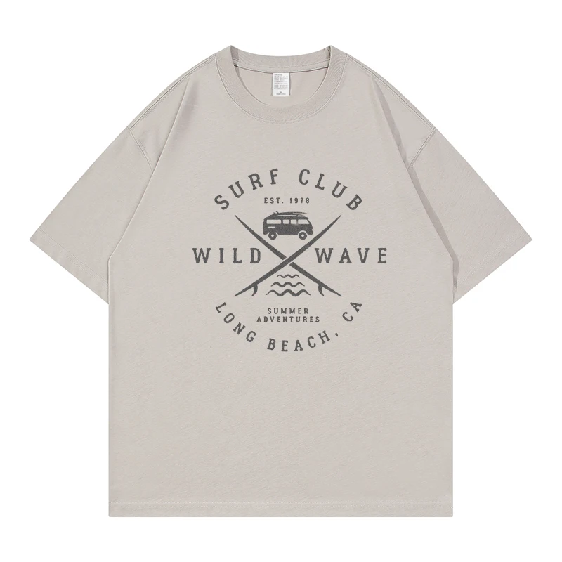 

Alphabet T-Shirt Off White Vintag Oversized 100% Cotton For Men Harajuku Fashion Printed Summer Short Sleeve New In Tops