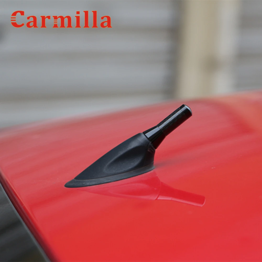 

3,5 см универсальная черная углеволоконная короткая Автомобильная крыша радио антенна Fm антенна для BMW Mini Cooper S JCW R55 R56 R57 R60