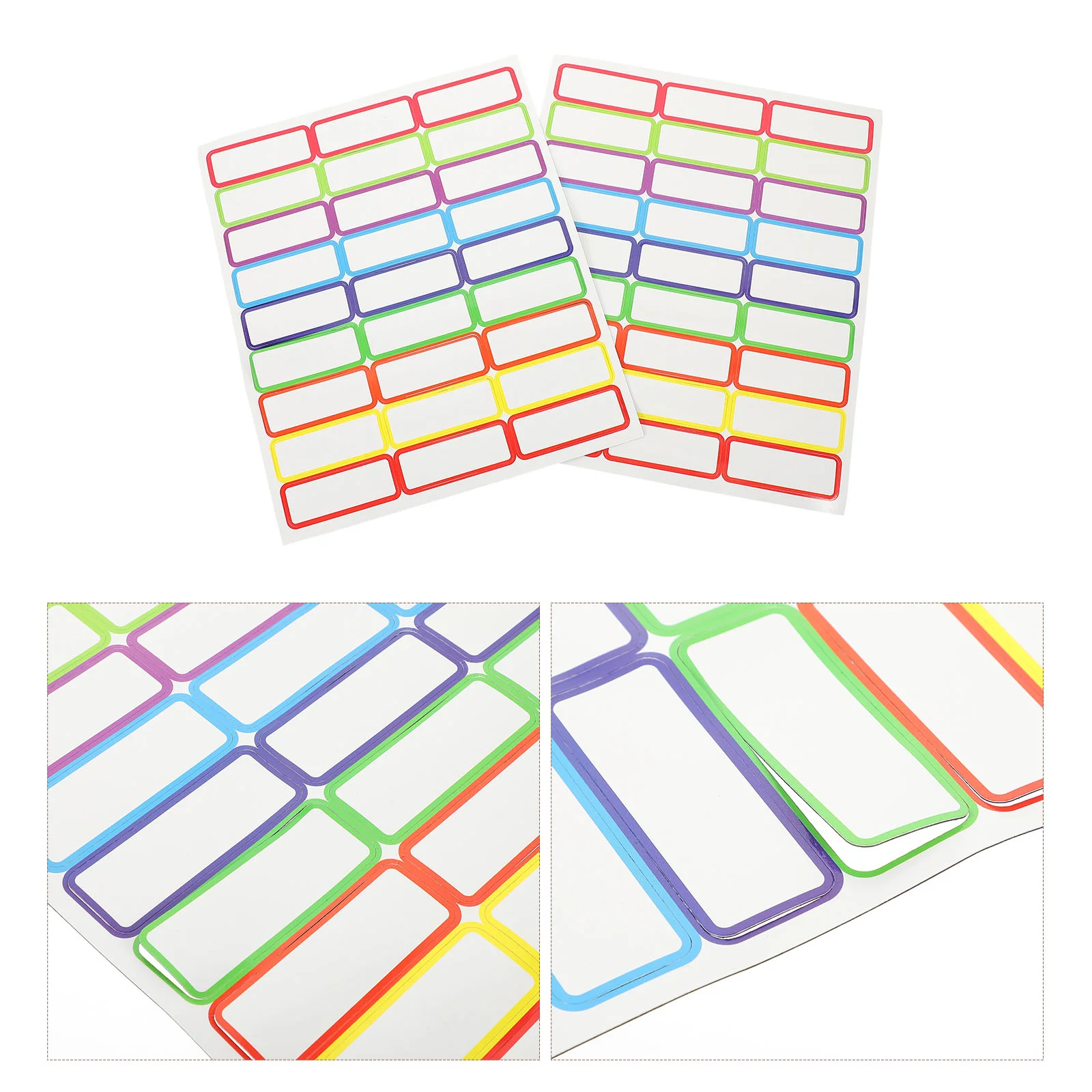 

Name Labels Tags Reusable Writable Colored Supplies Office Home Plate Sheets Magnet Border Blank Erasable Dry Strips Label