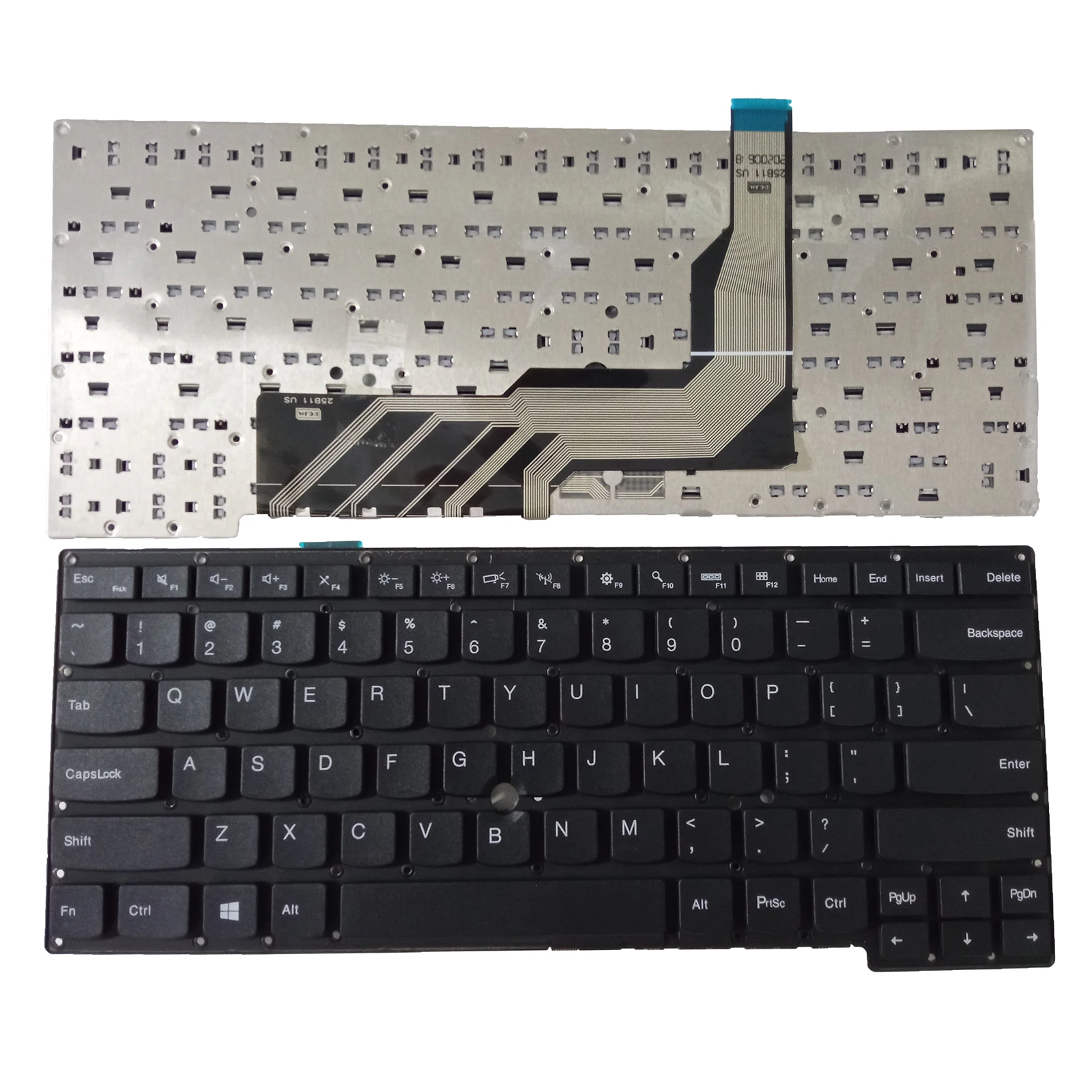 

Quality higher laptop keyboard for Lenovo ThinkPad S3 S3-S431 S3-S440 S431 S440 Keyboard US Black Without Pointer 0C44851