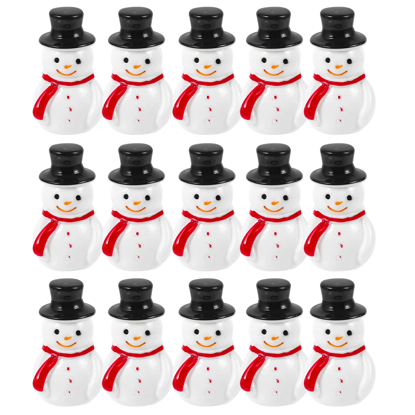 

Christmas Miniature Snowman Resin Snowman Ornaments DIY Snowman Craft Mini Christmas Santa Snowman Miniature Figurine