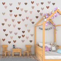 hearts creative wall sticker for children baby girls boys room nursery wall art decals vinyl mural kids bedroom home decor