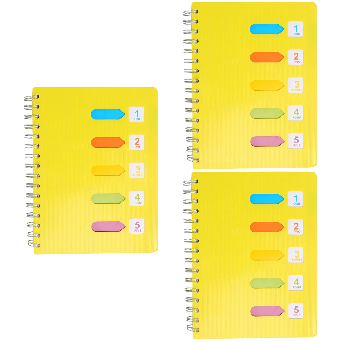 

Блокнот, дневник, блокнот, журнал, блокнот, белый карманный водонепроницаемый блокнот с большими вкладками, рабочая категория, мини