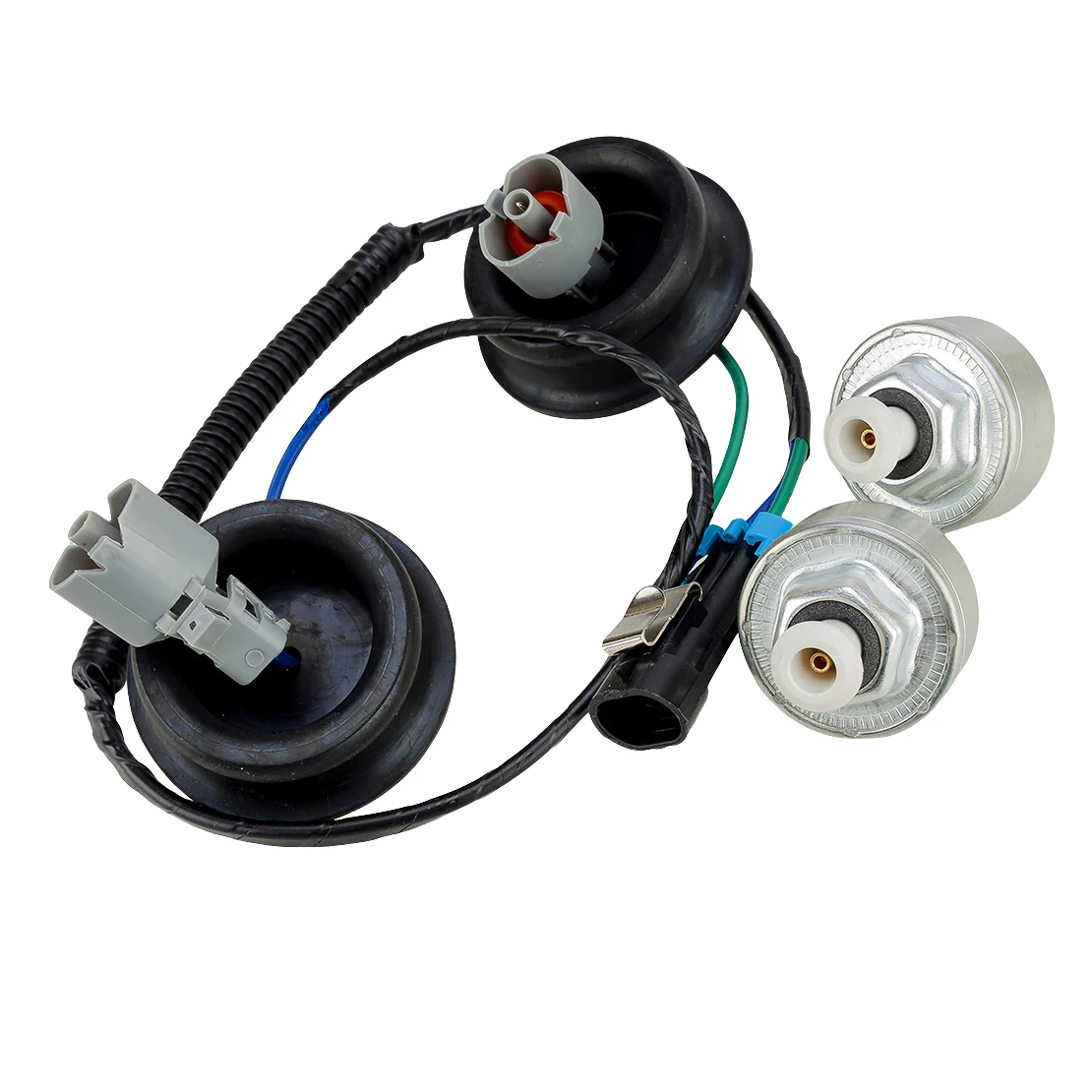 Двойные противоударные датчики с жгутом проводов, подходят для Chevrolet Silverado 1500 1500HD 3500 Suburban GMC Sierra 2500 2002-2004 10456603 Двойные противоударные датчики с жгутом проводов, подходят для Chevrolet Silverado 1500 1500HD 3500 Suburban GMC Sierra 2500 2002-2004 10456603