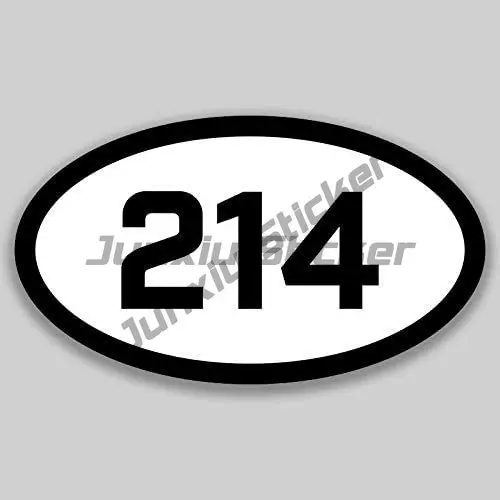 Креативные наклейки 203 наклейка с кодом зоны --- 313 код США Премиум-качество винил