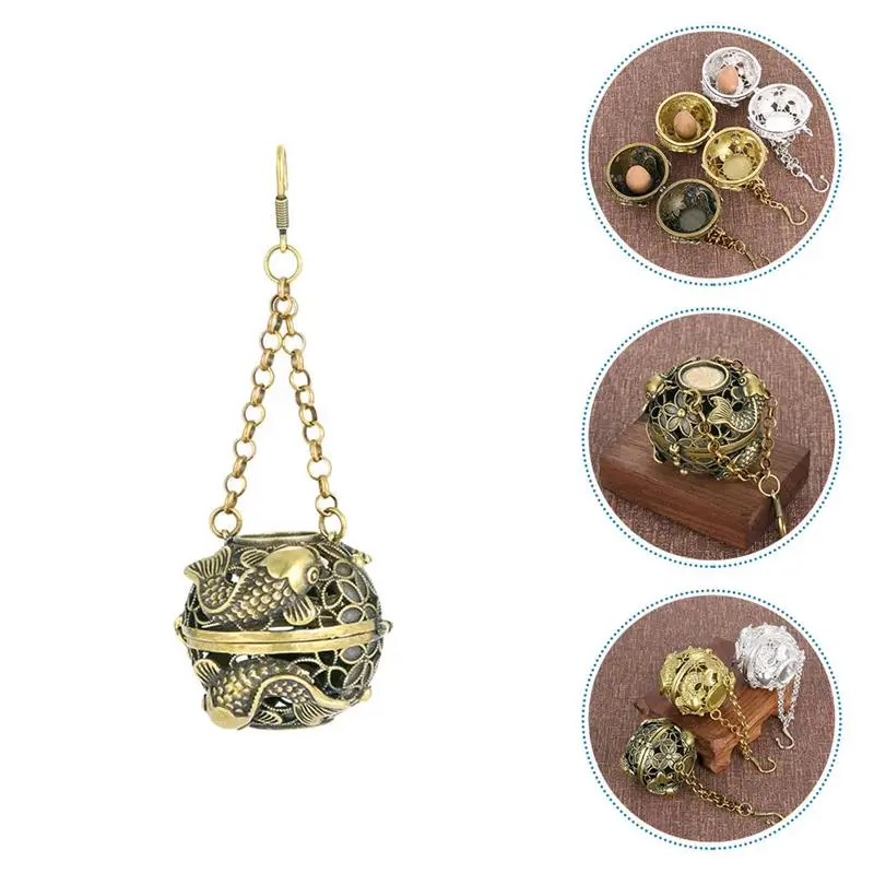

Hanging Incense Burner Incense Cone Holder Home Supplies Incense Holder Incense Ball for Families Friends Lover Co-worker