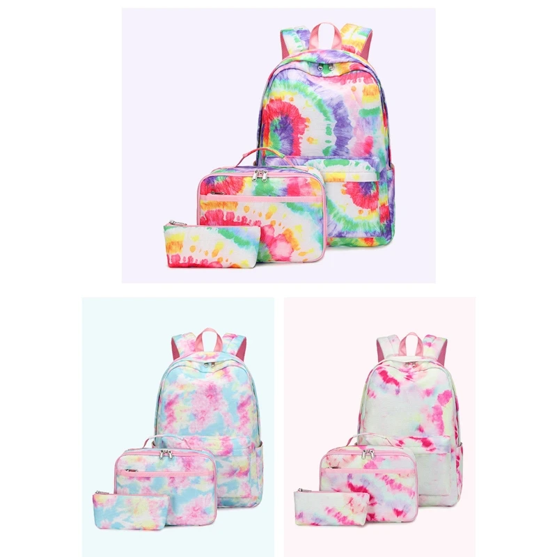 School Backpack for Girls Teens Bookbag Set Laptop Daypack Lunch Tote Pencil Bag