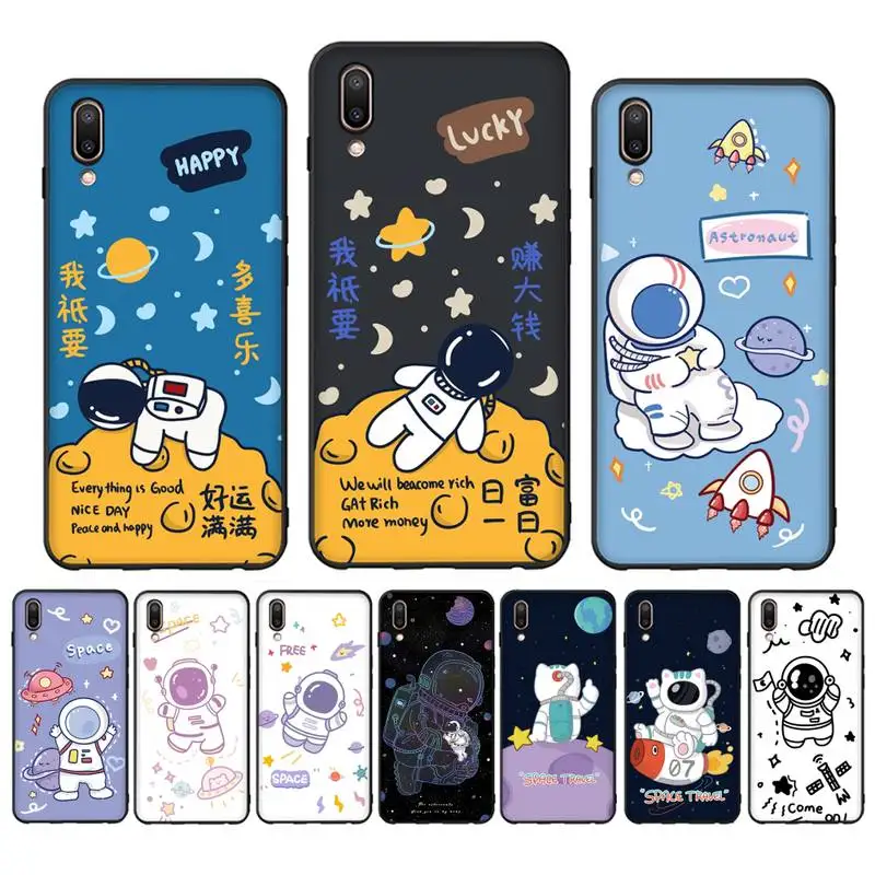

Астронавт для Vivo Y91C Y11 17 19 17 67 81 Oppo A9 2020 Realme c3