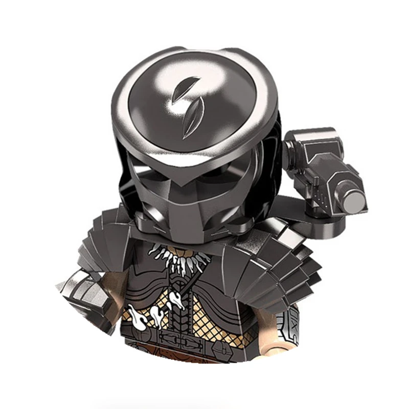 Чужой Хищник мазнинэйзер мазингер череп Терминатор робот модель T800 строительные