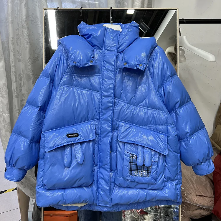 New Women Down Jacket Casual Style Autumn Winter Coats And Parkas Female Outwear