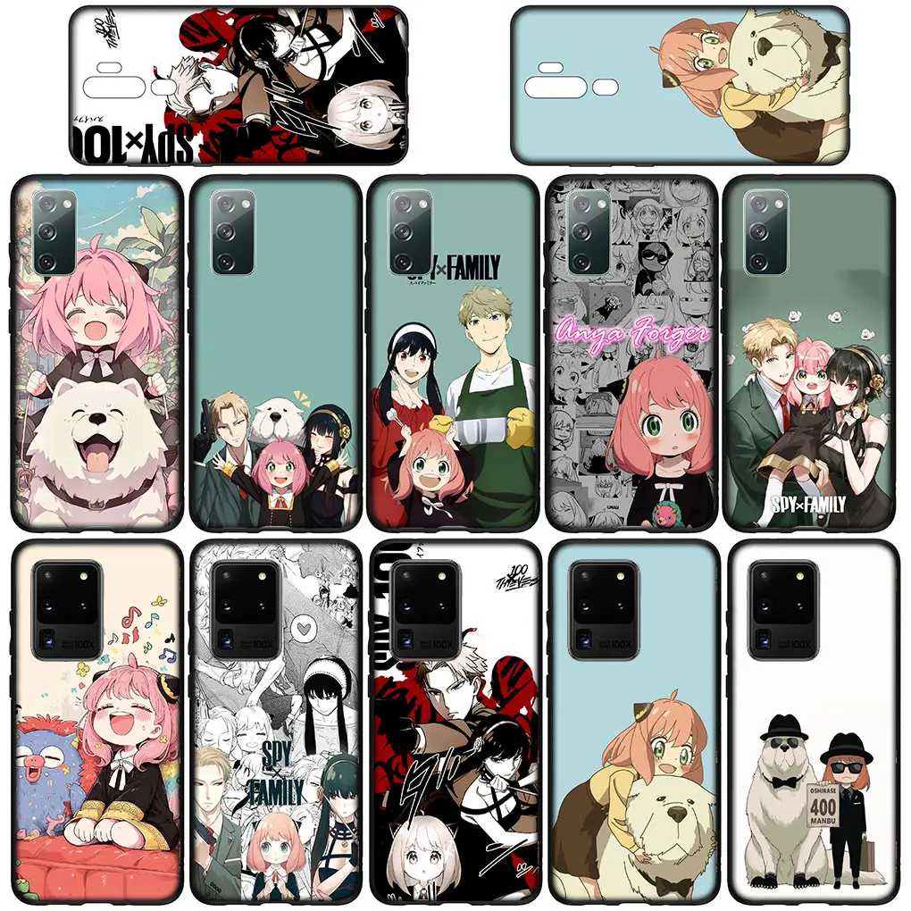 Фото Чехол Spy X Family Bond Yor Anya Forger Twilight для Samsung Galaxy S24 S23 Fe Ultra A55 A35 A24 A15 A05 M55 M15 Plus A02 A70 S7 №3