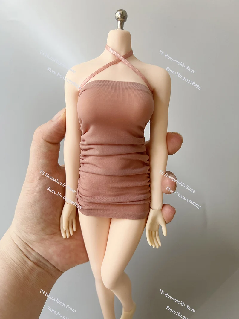 Платье женское эластичное со складками и лямками 12 дюймов AT201 AT202