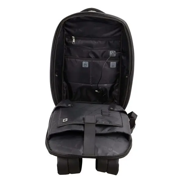 Rucksack for Laptop and Tablet with USB Output Bestlife 15,6'' Black