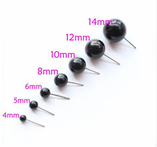 

100 шт., прозрачные глаза для кукол «сделай сам»