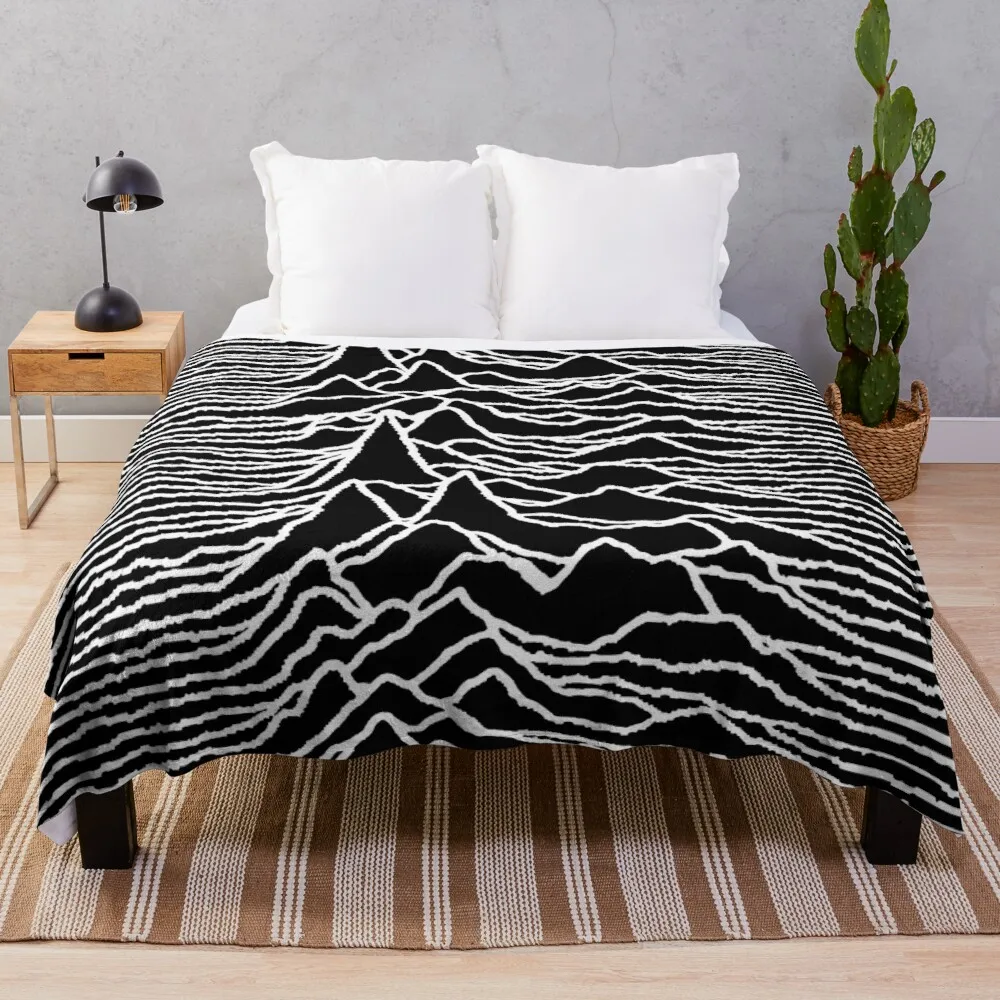 

Unknown Pleasures Throw Blanket Sofa Throws For Couches Faux Fur Throw Blanket
