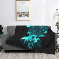 Genshin Impact Blankets Coral Fleece Plush Textile Decor Anime Multifunction Soft Throw Blankets for Home Outdoor Rug Piece