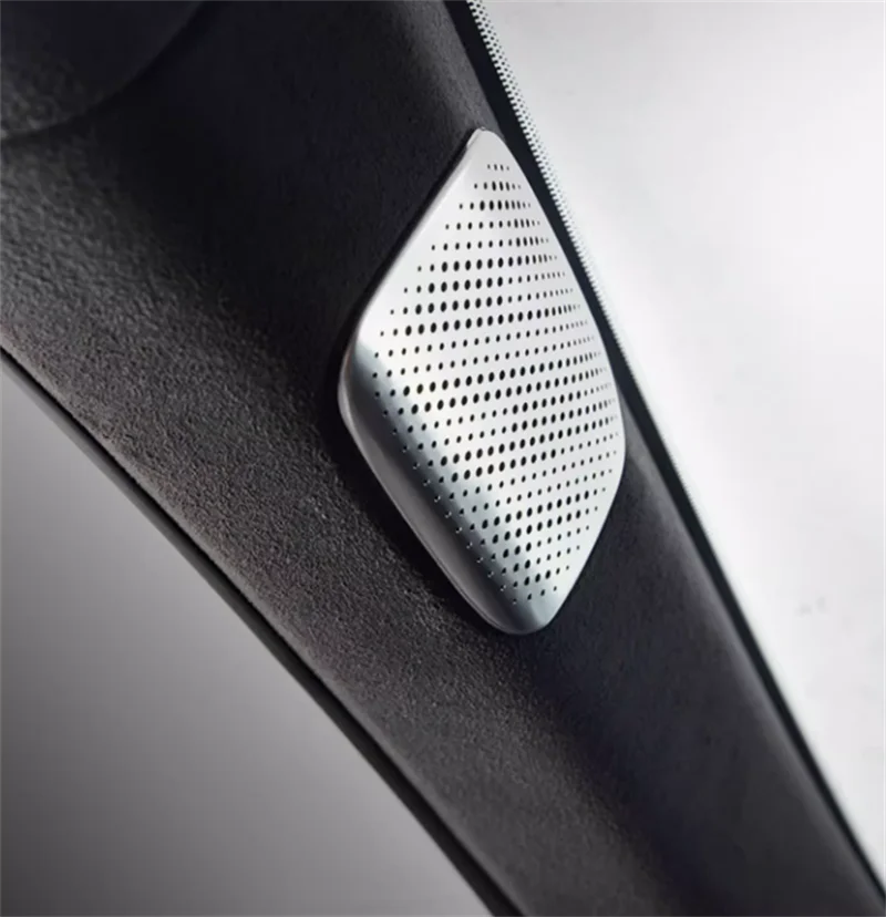 Фото Автомобильная внутренняя накладка для LHD GEELY ZEEKR 001 2024, лампы для чтения на крыше, столб, стереодинамик, накладка на крышку громкоговорителя №5