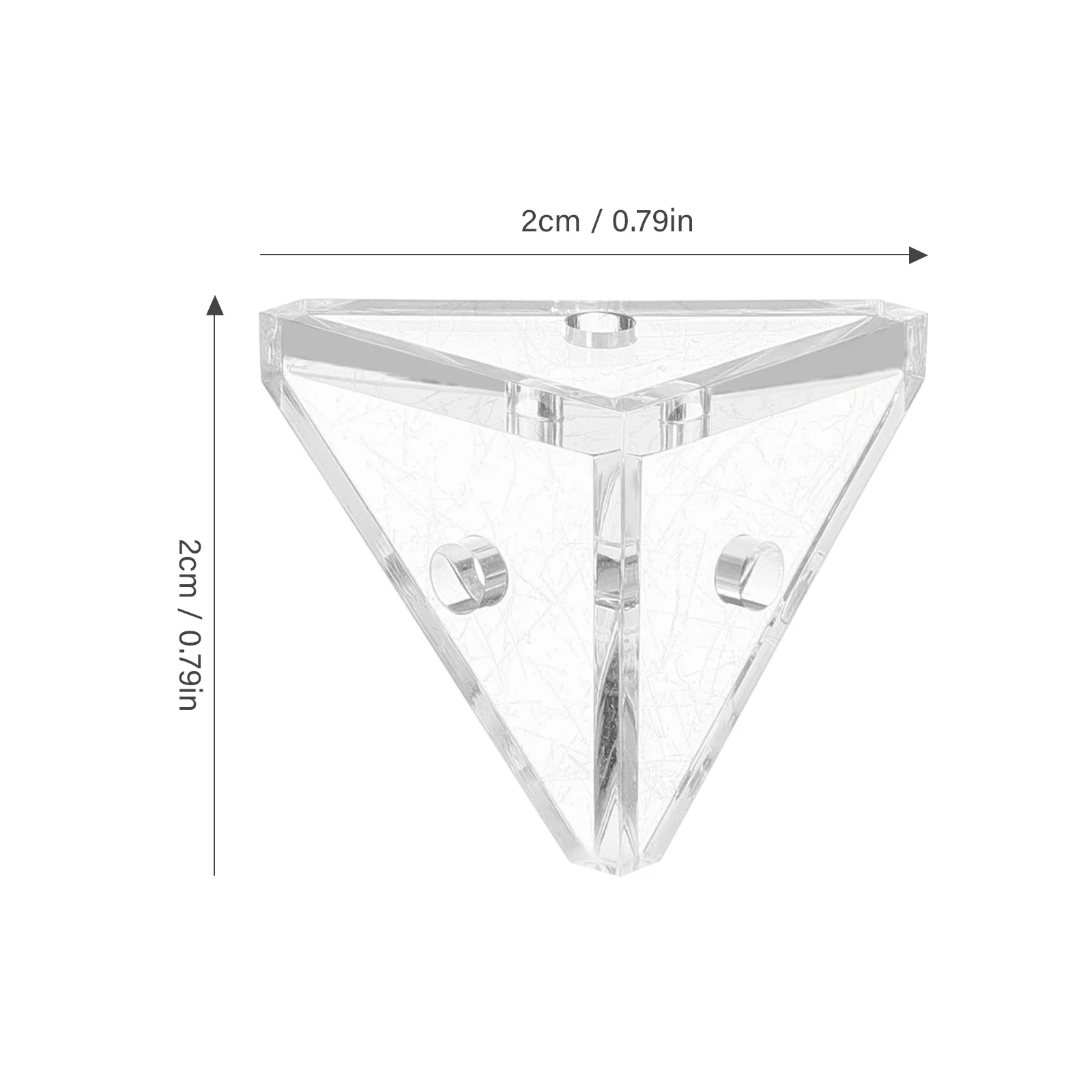 10 шт. Треугольный Кронштейн соединительные угловые кронштейны для шкафа угловая