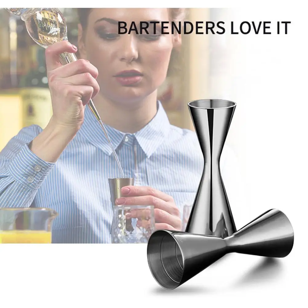 

Stainless Steel Measure Cup Double Head Bar Party Wine Cocktail Shaker Jigger