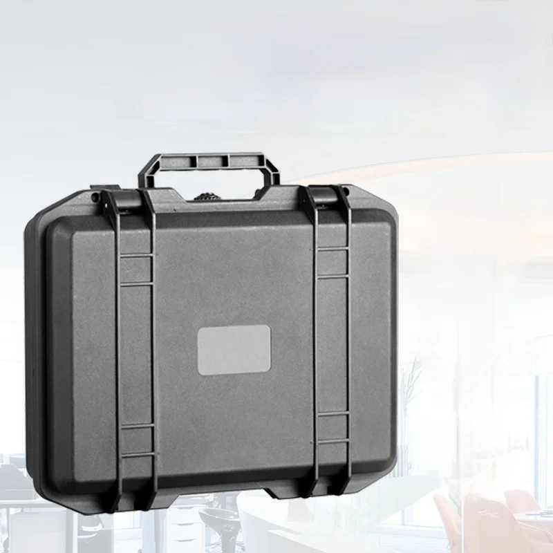 Multi Plastic Tool Case Waterproof Impact Resistant Briefcase Tool Case Instrument Black Caixa Ferramenta Tools Packaging DK50TB